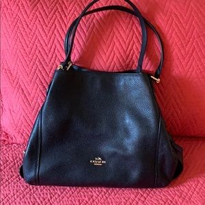Coach black purse
